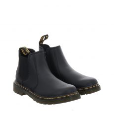  Dr.Martens, 2976, Glattleder-Winterstiefel in schwarz für Kinder