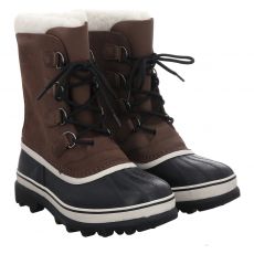  Sorel, Caribou, Nubukleder-Winterboots in braun für Herren
