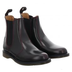  Dr.Martens, Flora, Glattleder-Chelsea in bordeaux für Damen