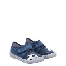  Superfit, Bill, Textil-Hausschuh in blau für Kinder