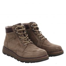  Pius Gabor Veloursleder-Schnürstiefel in beige für Herren
