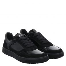  Sioux, Tedroso-704, Lackleder-Sneaker in schwarz für Damen