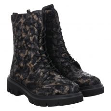  Remonte, Stiefelette, Veloursleder-Schnürstiefel in mehrfarbig für Damen