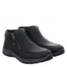  Rieker, Hwkherrenstiefel, Glattleder-Winterboots in schwarz für Herren