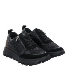  Waldläufer, Ajala-h, Textil-Sneaker in schwarz für Damen