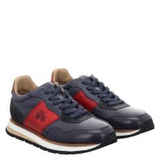  La Martina Glattleder-Sneaker in blau für Herren