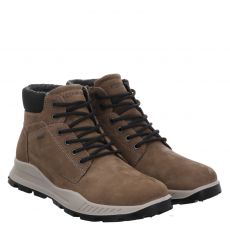  Igi & Co Nubukleder-Schnürstiefel in grün für Herren