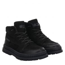  Bugatti Veloursleder-Winterboots in schwarz für Herren