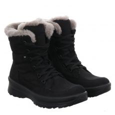  Jomos, Canada, Nubukleder-Winterboots in schwarz für Damen