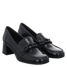  Högl Knautschlack-Pumps in schwarz für Damen