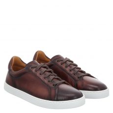 Magnanni, Leve, Glattleder-Sneaker in braun für Herren