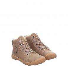  Ricosta, Georgie, Veloursleder-Lauflernschuh in beige für Kinder