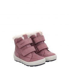  Superfit, Groovy 2.0, Veloursleder-Lauflernschuh in rosa für Kinder