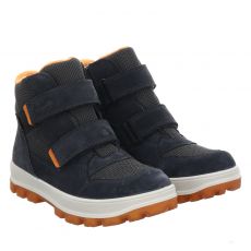  Superfit, Tedd, Veloursleder-Winterstiefel in grau für Kinder