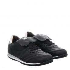  Paul Green, 0076-5355-026/sneaker, Glattleder-Sneaker in schwarz für Damen