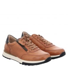  Paul Green, 0076-5310-066, Glattleder-Sneaker in braun für Damen