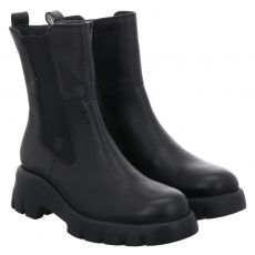  Paul Green, 0076-8104-006, Glattleder-Chelsea in schwarz für Damen