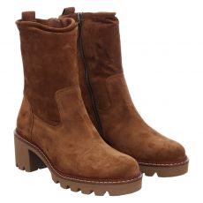  Paul Green, 0076-8133-006/stiefelette, Stiefeletten & Boots in braun für Damen