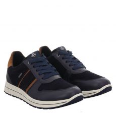  Ara, Matteo, Veloursleder-Halbschuh in blau für Herren