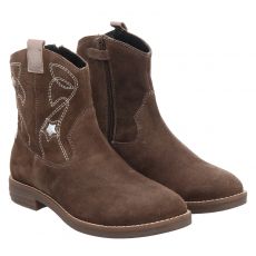  Gioseppo, Detva, Veloursleder-Winterstiefel in braun für Kinder
