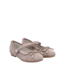  Jela, Lille 1, Textil-Ballerina in beige für Kinder