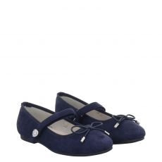  Jela, Lille 1, Textil-Ballerina in blau für Kinder