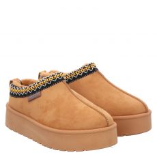  Dockers Textil-Pantolette in braun für Damen