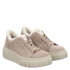  Gabor Veloursleder-Sneaker in beige für Damen