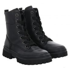  Gabor Glattleder-Schnürstiefel in schwarz für Damen