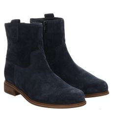  Gabor Veloursleder-Chelsea in blau für Damen