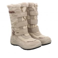  Primigi, Winger Gtx Lana, High-Tech-Winterstiefel in beige für Kinder