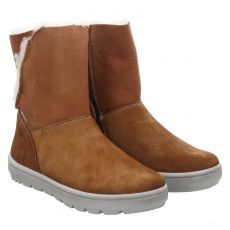  Ricosta, Nanuk, Veloursleder-Winterstiefel in braun für Kinder