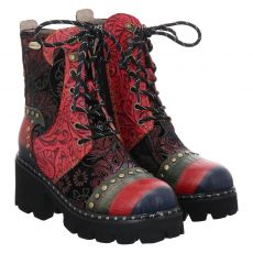  Laura Vita, Rot, Stiefeletten & Boots in mehrfarbig für Damen