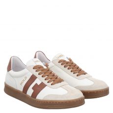  Hold Glattleder-Sneaker in weiß für Herren