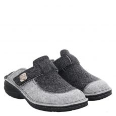  Finn Comfort, Antholz, Hausschuh in grau für Damen
