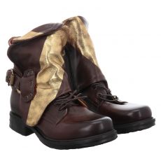  As 98 (airstep) Glattleder-Schnürstiefel in braun für Damen
