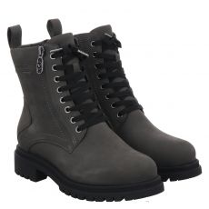  Tamaris, Gtx, Veloursleder-Schnürstiefel in grau für Damen