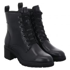 Tamaris, Gtx, Glattleder-Schnürstiefel in schwarz für Damen