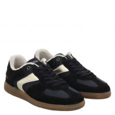  Verbenas Veloursleder-Sneaker in schwarz für Damen