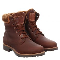  Panama Jack, Igloo Trav B33, Fettleder-Schnürstiefel in braun für Damen