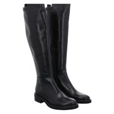  Luca Grossi, Anital, hoher Glattleder-Stiefel in schwarz für Damen