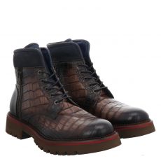  Fraipe Glattleder-Schnürstiefel in braun für Herren