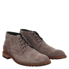  Floris Van Bommel, Crepi, Veloursleder-Schnürstiefel in beige für Herren