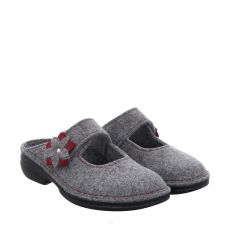  Finn Comfort, Arlberg, Hausschuh in grau für Damen