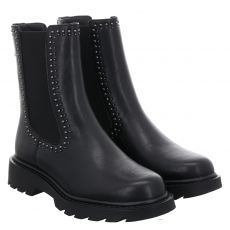  Tamaris, Da.-stiefel, Kunstleder-Chelsea in schwarz für Damen