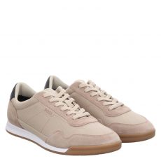  Hugo Boss, Titanium Sl_sdtxny, Textil-Sneaker in beige für Herren