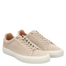  Boss, Aiden_tenn_sddrb, Veloursleder-Sneaker in beige für Herren