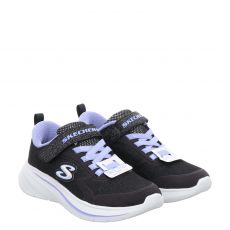  Skechers, Wavy 92, High-Tech-Sneaker in schwarz für Kinder