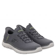  Skechers, Slip In Summits, Slipper in grau für Herren