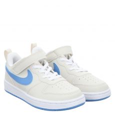  Nike, Court Borough Low Recraft, Kunstleder-Sneaker in beige für Kinder